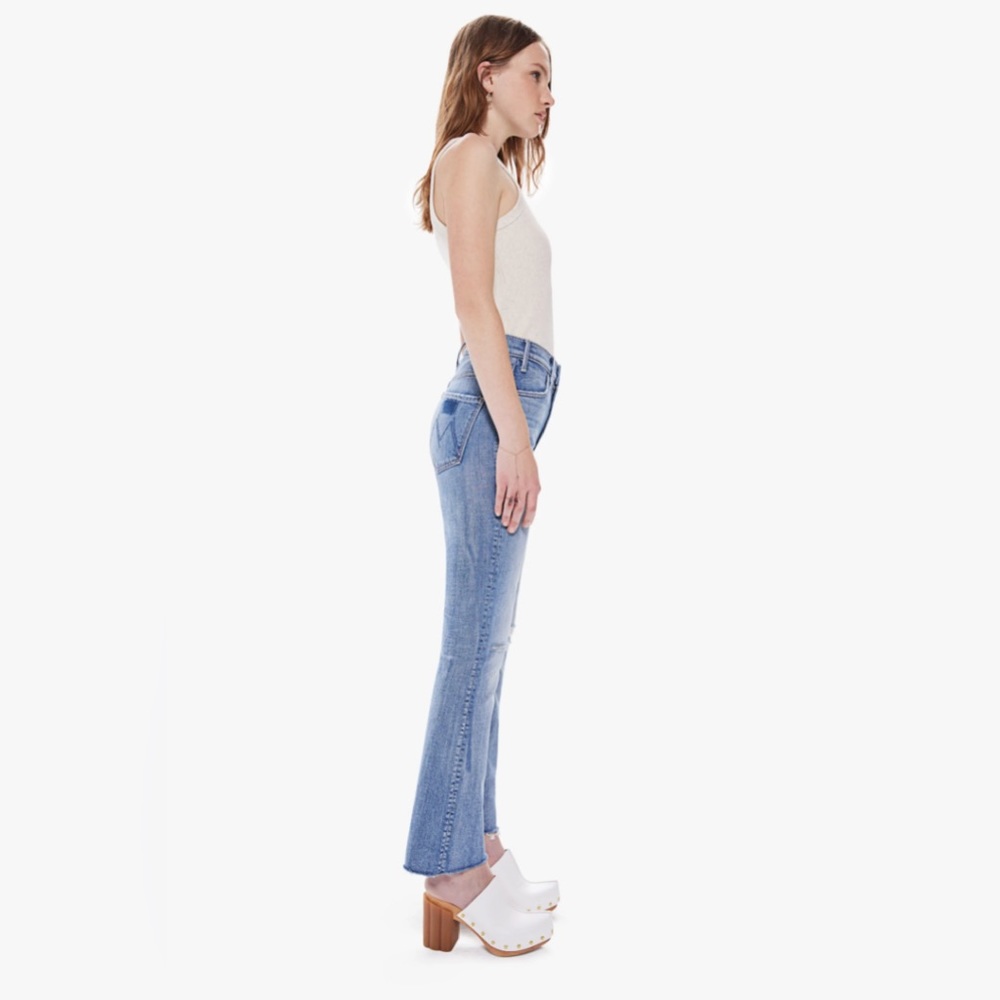 Mother Denim The Hustler Ankle Fray Jeans - Picture 2 of 13